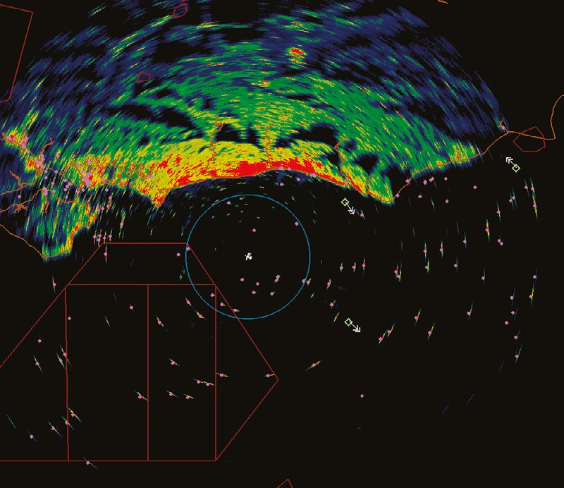 Osprey radar tracking