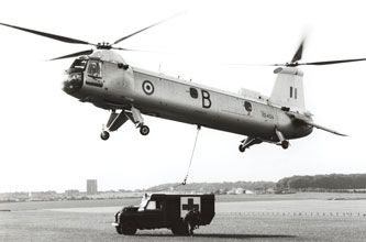 Bristol Type 192 Belvedere takes its maiden flight