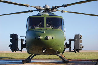 The Westland Lynx prepares for its first flight