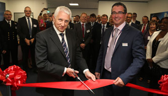 Opening ceremony of Leonardo's Training Academy in Lincoln