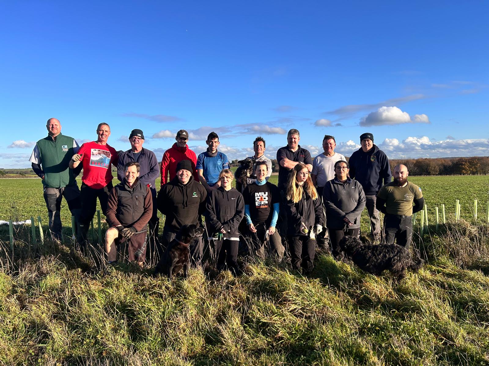 The Newbury Tree Planting Team