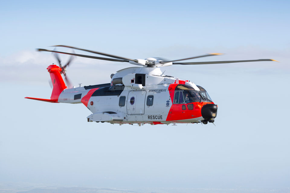 SAR Queen helicopters are now operational in Norway | Leonardo in the UK