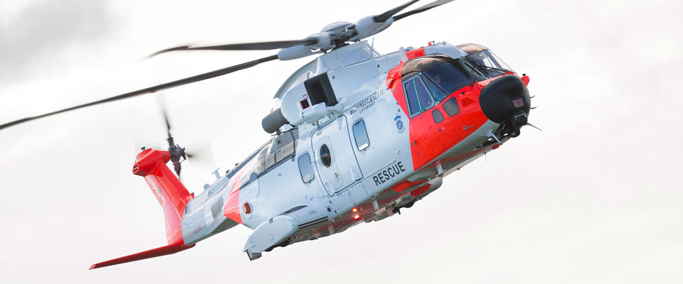 The Norwegian AW101 All-Weather Search and Rescue Helicopter