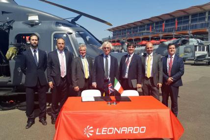 Leonardo and Sloane Helicopters renew distributor agreement for future fleet