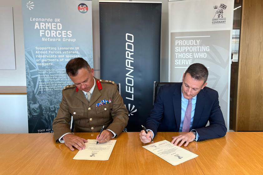 Armed Forces Covenant signing