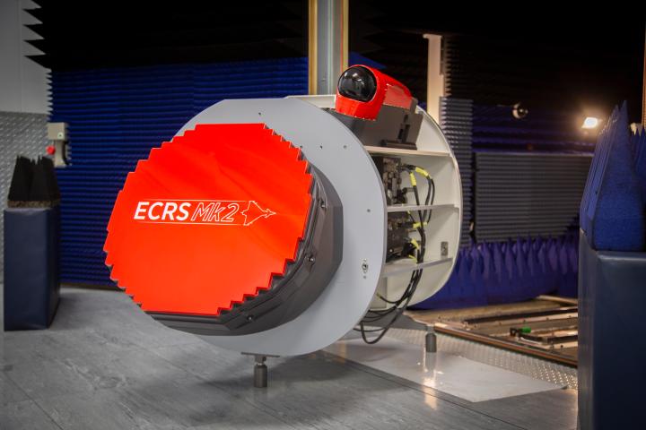 ECRS Mk2 outside Edinburgh test lab [credit Leonardo]