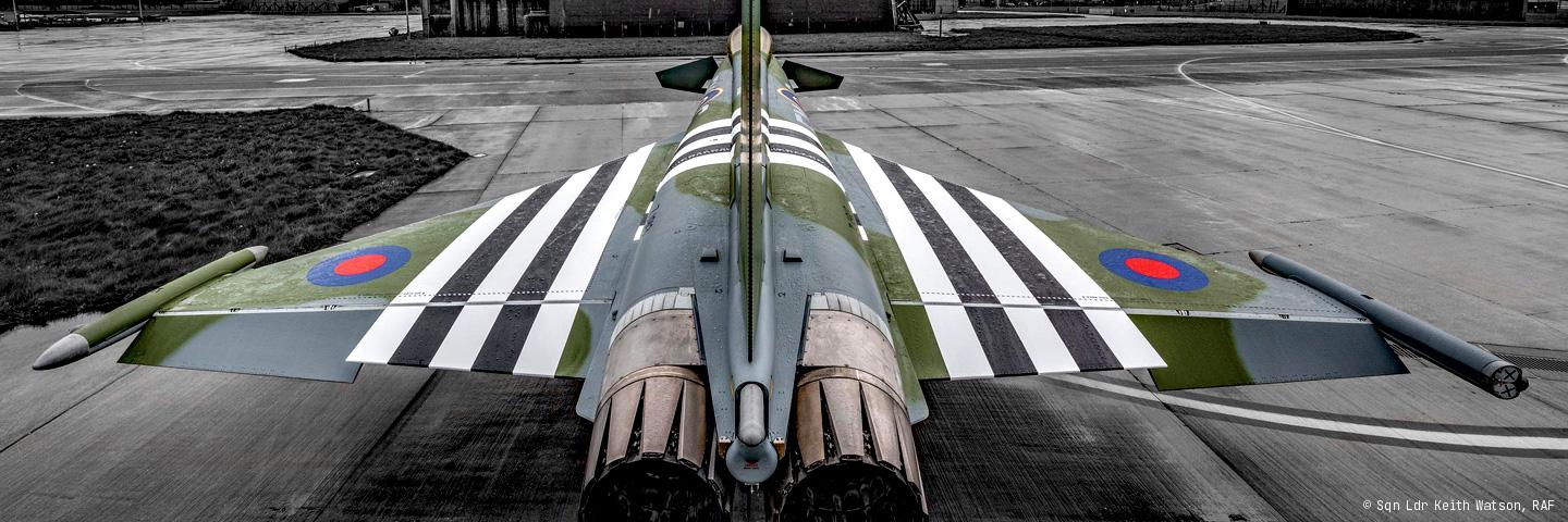 RAF Typhoon Display Team aircraft 2024