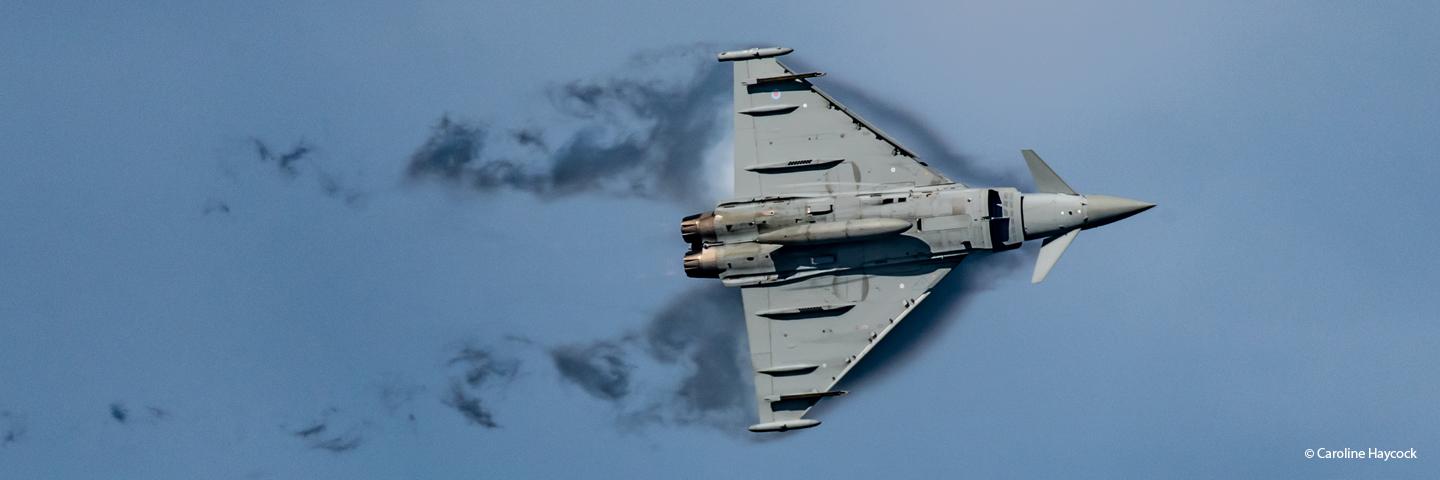 RAF Typhoon Display Team aircraft