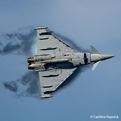 RAF Typhoon Display Team aircraft