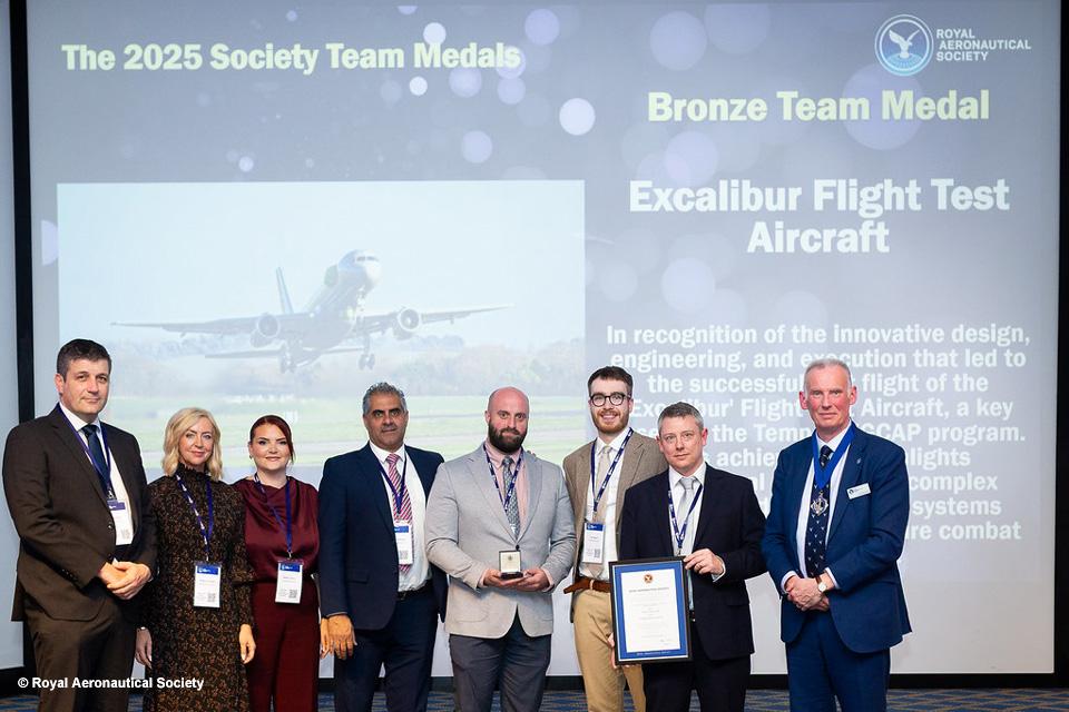 RAeS-Awards-2025_Excalibur-team-bronze-award_960640
