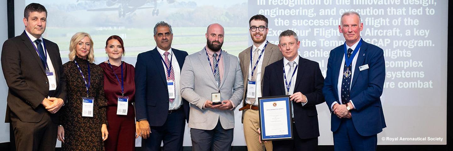 RAeS-Awards-2025_Excalibur-team-bronze-award_1440480