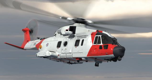 Norwegian AW101 SAR helicopter