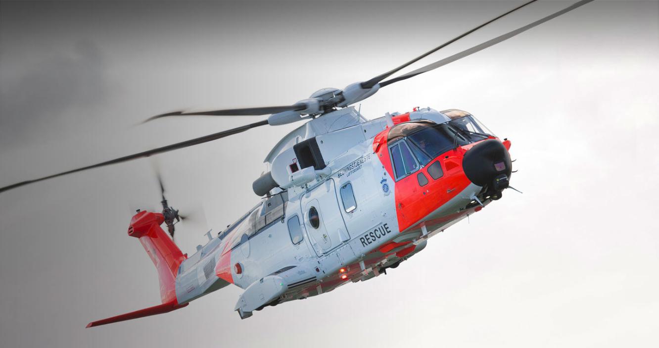 Norwegian All Weather Search and Rescue Helicopter AW101